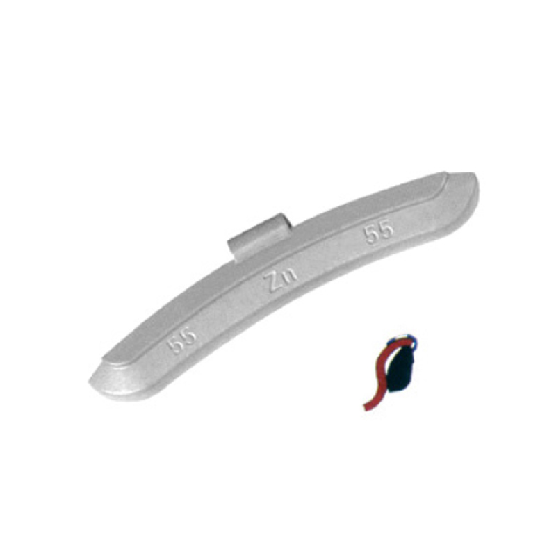 Pesi ruota Zn con clip per cerchi in acciaio-EW-3101
